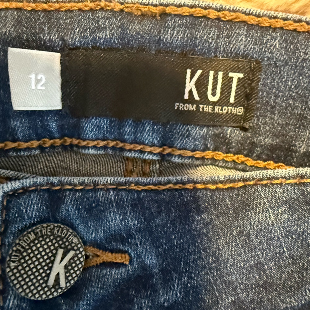Barely worn Kut from the cloth size 12 boot cut jeans